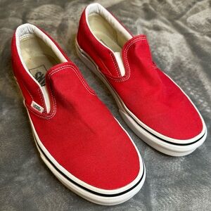 Red Vans